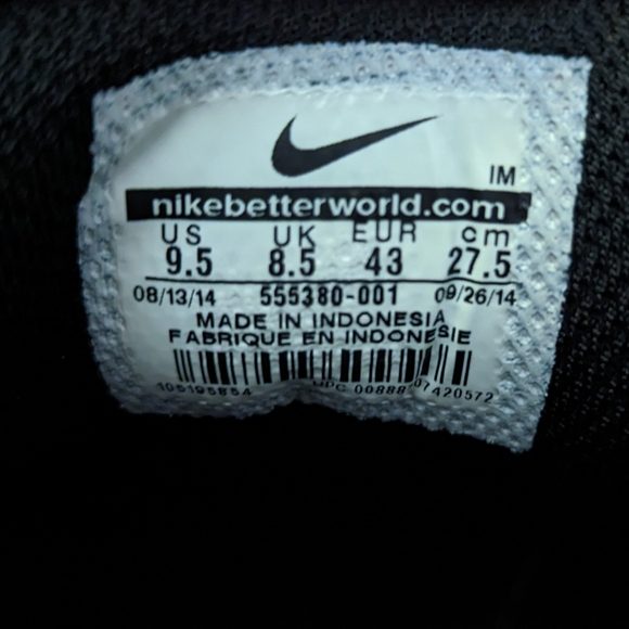Nike, shoes for men, Size 9.5 - Picture 6 of 9